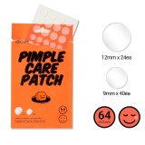 Патчи точечные от воспалений Lattcare Pimple Care Patch 64 шт